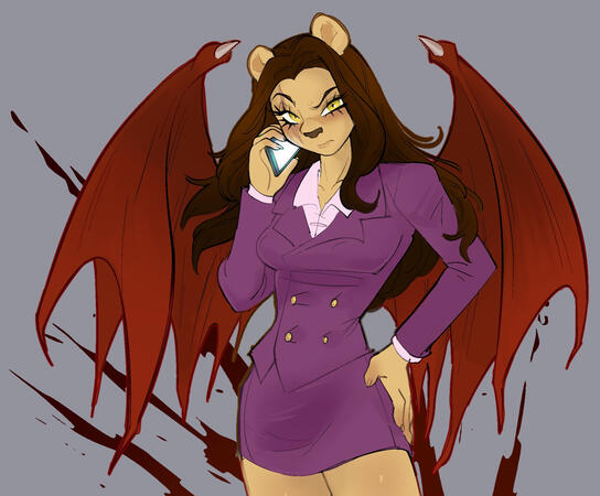 Illustration - Halfbody Colored Sketch